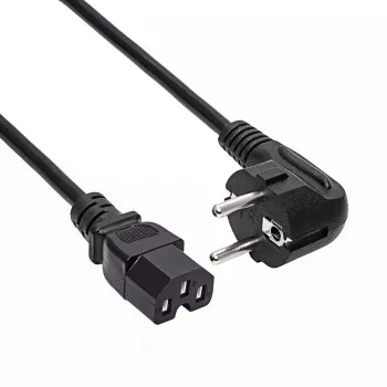 Maitinimo laidas Akyga AK-UP-08 CEE 7/7 – IEC C15, 1,8 m