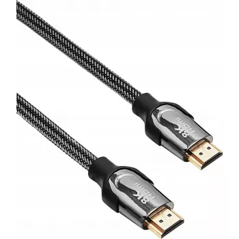 HDMI kabelis Akyga AK-HD-30S, 3 m, palaiko 8K@60Hz ir 4K@120Hz