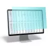 Apsauginė plėvelė ekranui QOLTEC 51073 — 21,5 colio matinė, antirefleksinė, mėlynos šviesos filtras