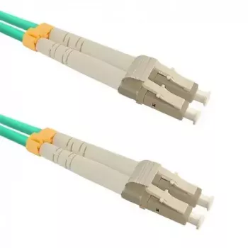 Qoltec 54346 OM4 LC/UPC–LC/UPC Duplex 5 m šviesolaidinis komutacinis kabelis