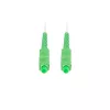 Skiemeninis optinis kabelis LANBERG FO-SASA-SS21-0100-WH 10 m, G.657.A2, SC–SC, 125 µm, baltas