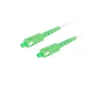 Skiemeninis optinis kabelis LANBERG FO-SASA-SS21-0100-WH 10 m, G.657.A2, SC–SC, 125 µm, baltas