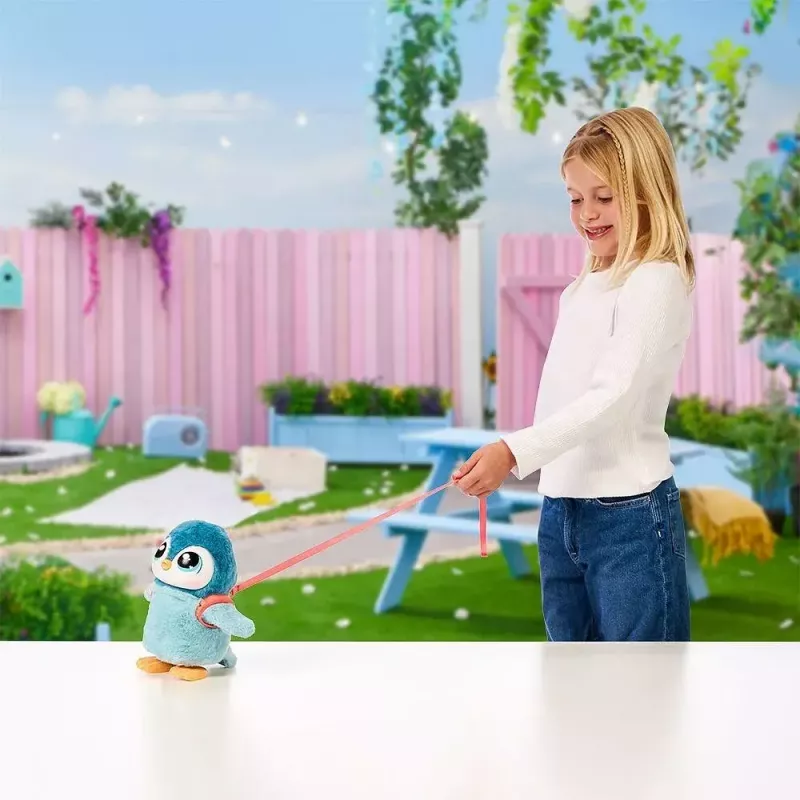 Interaktyvus žaislas Cobi Little Live Pets Walking Penguin Kiwaczek MO-26535, baterijomis maitinamas vaikščiojantis pingvinas