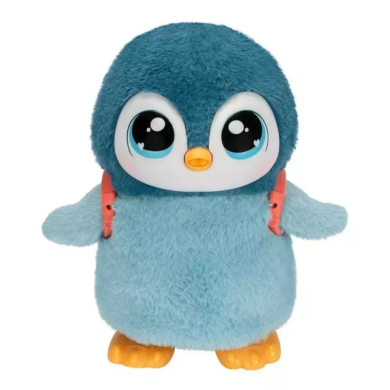 Interaktyvus žaislas Cobi Little Live Pets Walking Penguin Kiwaczek MO-26535, baterijomis maitinamas vaikščiojantis pingvinas