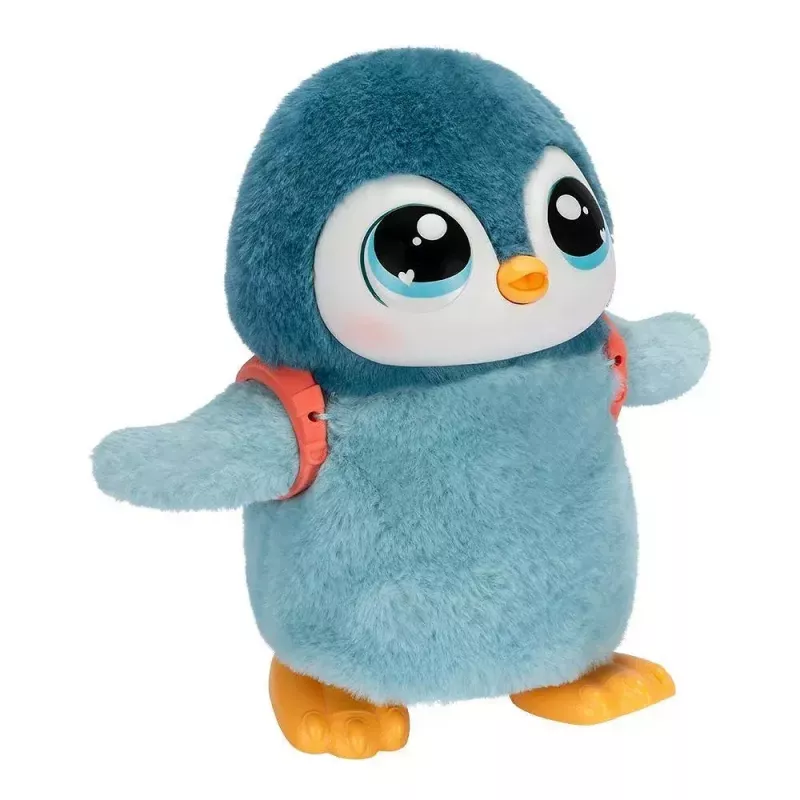Interaktyvus žaislas Cobi Little Live Pets Walking Penguin Kiwaczek MO-26535, baterijomis maitinamas vaikščiojantis pingvinas