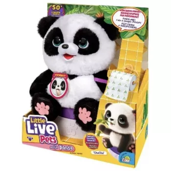 Interaktyvus pliušinis žaislas Cobi Little Live Pets Panda – interaktyvi pandos pliušinė lėlė