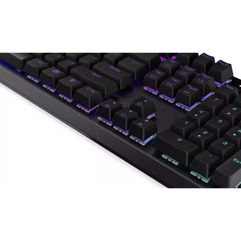 Gaming klaviatūra ENDORFY Thock RF Wireless USB Mechaninė RGB Juoda