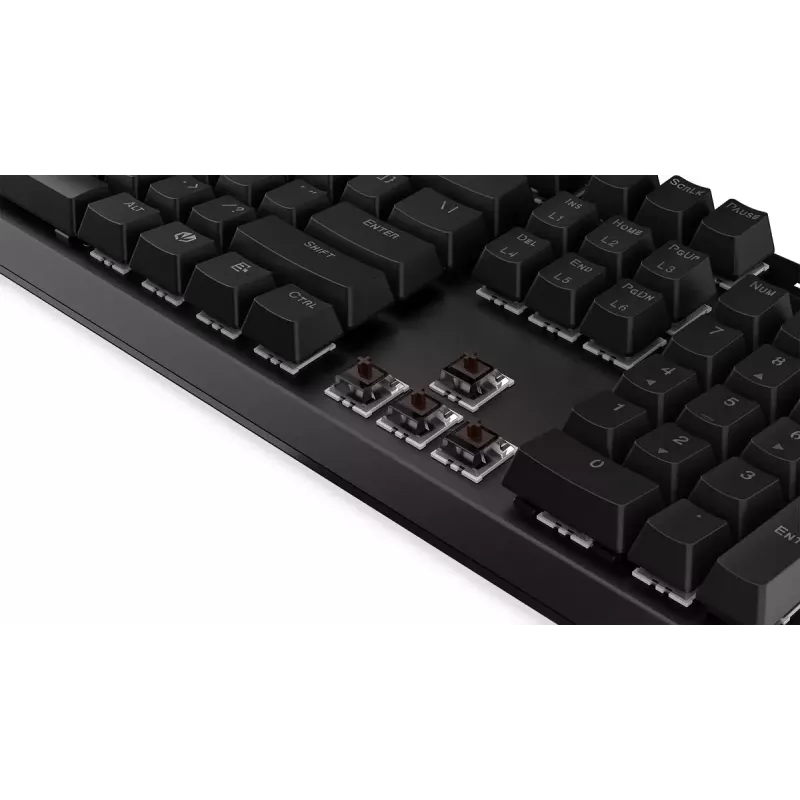 Gaming klaviatūra ENDORFY Thock RF Wireless USB Mechaninė RGB Juoda
