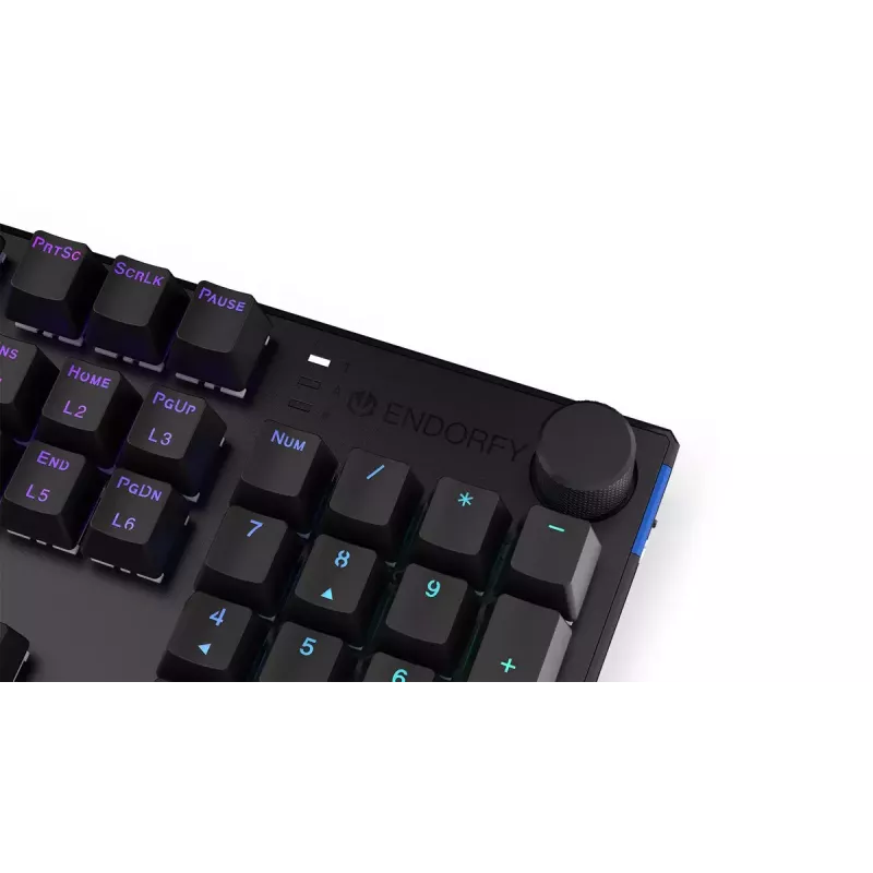 Gaming klaviatūra ENDORFY Thock RF Wireless USB Mechaninė RGB Juoda