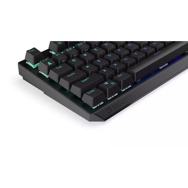 Gaming klaviatūra ENDORFY Thock RF Wireless USB Mechaninė RGB Juoda