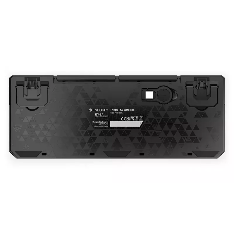 Klaviatūra ENDORFY Thock TKL Wireless Black mechaninė RGB LED 87 klavišų