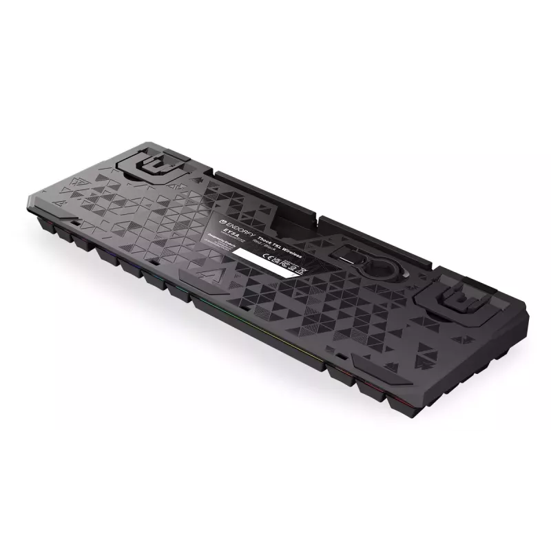 Klaviatūra ENDORFY Thock TKL Wireless Black mechaninė RGB LED 87 klavišų