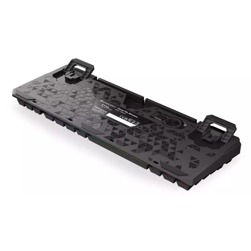 Klaviatūra ENDORFY Thock TKL Wireless Black mechaninė RGB LED 87 klavišų