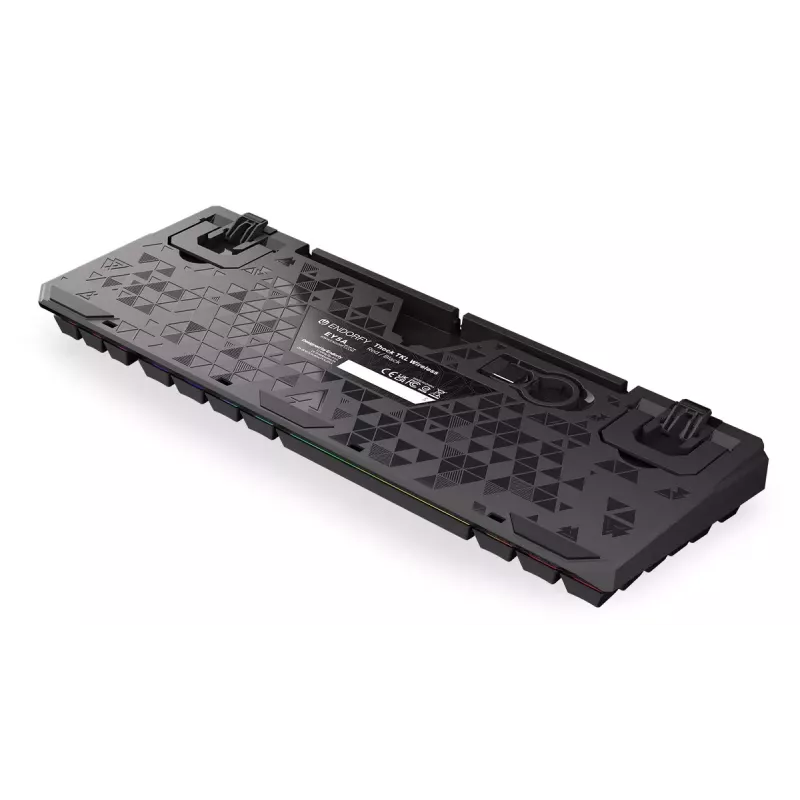 Klaviatūra ENDORFY Thock TKL Wireless Black mechaninė RGB LED 87 klavišų