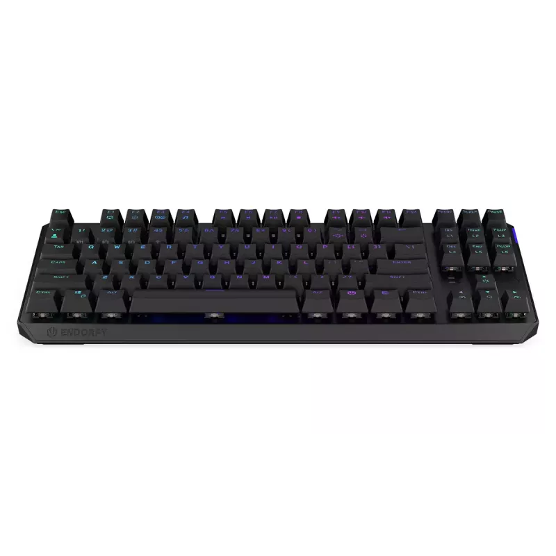 Klaviatūra ENDORFY Thock TKL Wireless Black mechaninė RGB LED 87 klavišų