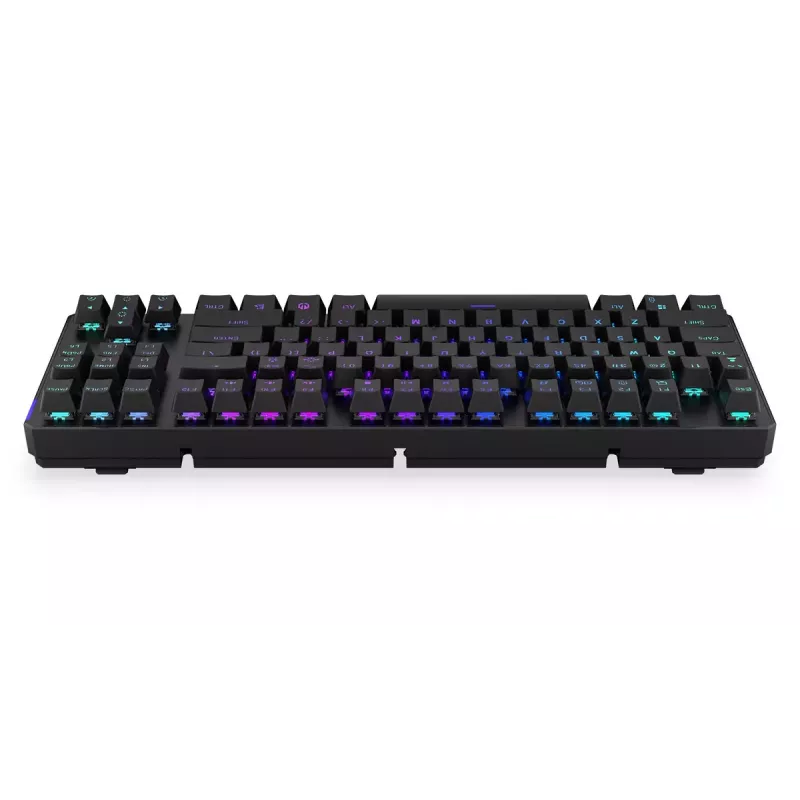 Klaviatūra ENDORFY Thock TKL Wireless Black mechaninė RGB LED 87 klavišų