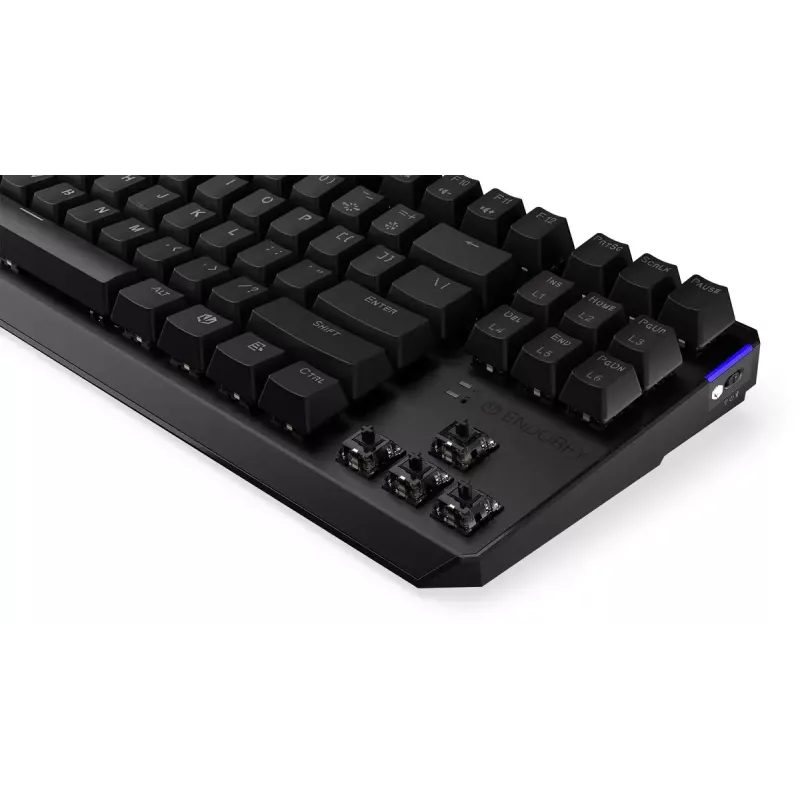Klaviatūra ENDORFY Thock TKL Wireless Black mechaninė RGB LED 87 klavišų