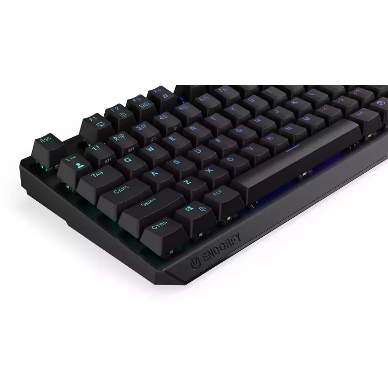 Klaviatūra ENDORFY Thock TKL Wireless Black mechaninė RGB LED 87 klavišų
