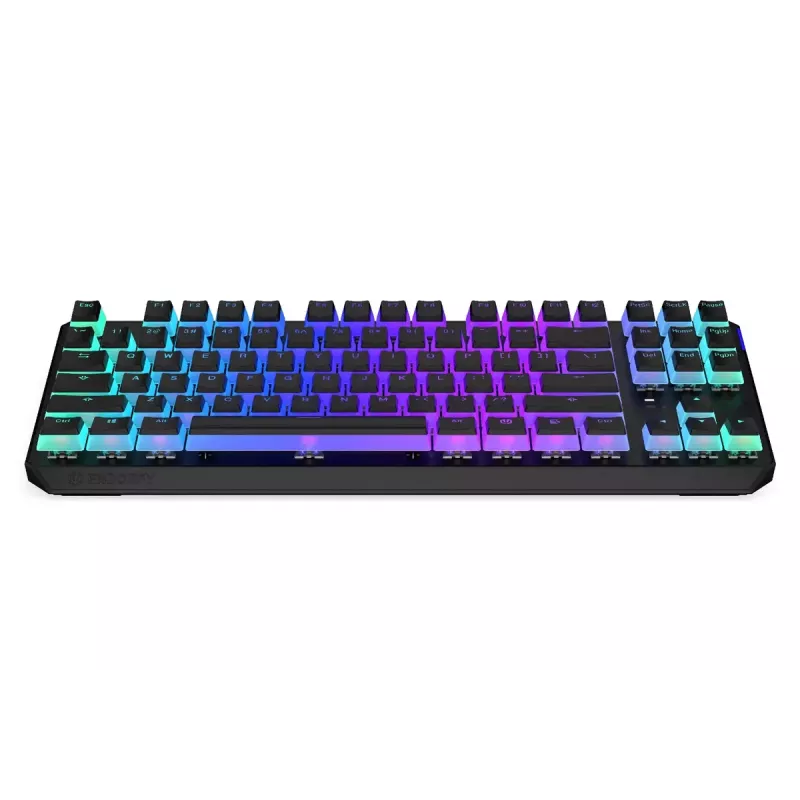 Žaidimų klaviatūra ENDORFY TKL USB Mechaninė 87 klavišų RGB Juoda
