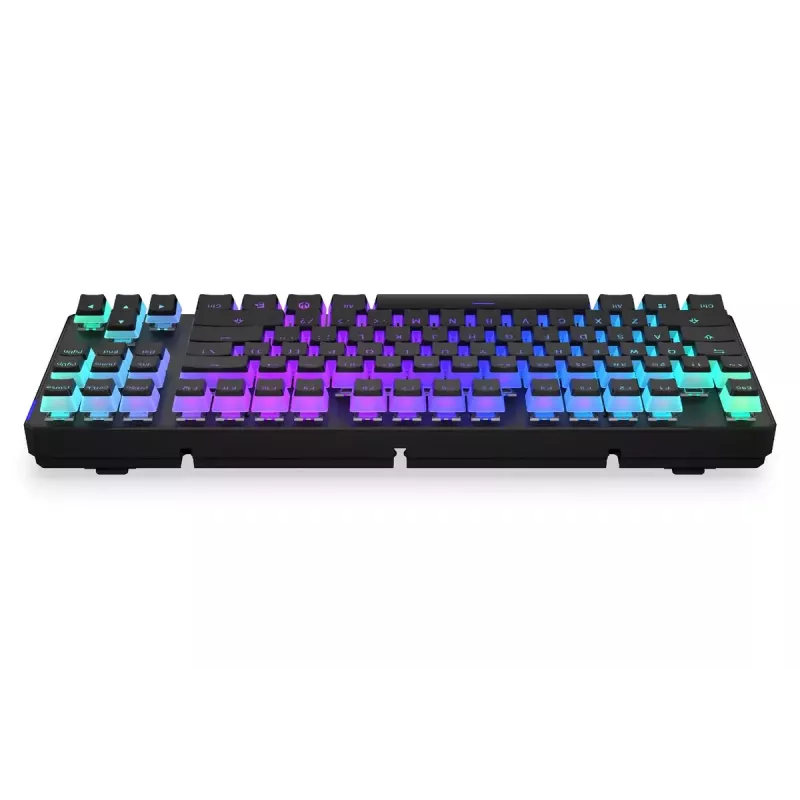Žaidimų klaviatūra ENDORFY TKL USB Mechaninė 87 klavišų RGB Juoda