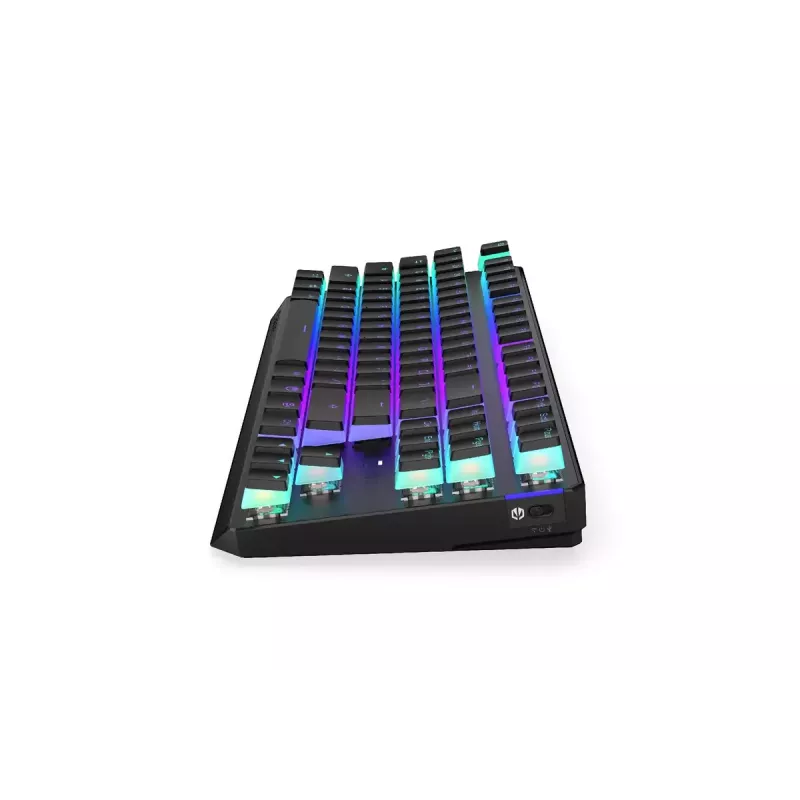 Žaidimų klaviatūra ENDORFY TKL USB Mechaninė 87 klavišų RGB Juoda