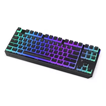 Žaidimų klaviatūra ENDORFY TKL USB Mechaninė 87 klavišų RGB Juoda