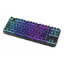 Žaidimų klaviatūra ENDORFY TKL USB Mechaninė 87 klavišų RGB Juoda