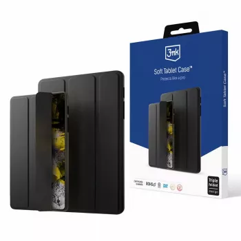 3MK minkštas dėklas planšetei Galaxy Tab S9+ iki 15 colių