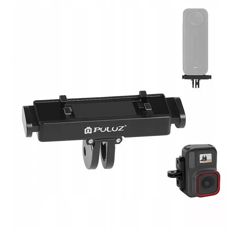 Puluz greito atsegimo laikiklis 1/4 colio sriegiu, skirtas GoPlay stiliaus veiksmo kameroms – suderinamas su Insta360 X5, X4, Air, Ace Pro 2