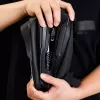 Dviračio krepšys Tech-Protect V2 L juodas – laikiklis telefonui ant vairo, reguliuojamo dydžio