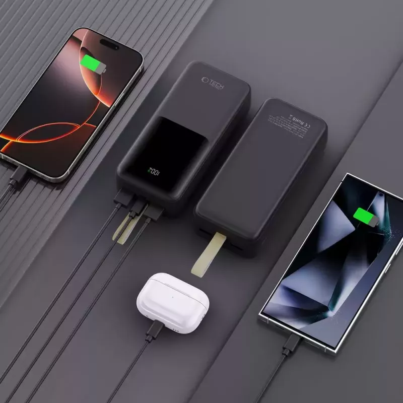 Nešiojamas Powerbankas TECH-PROTECT PB03 30000mAh