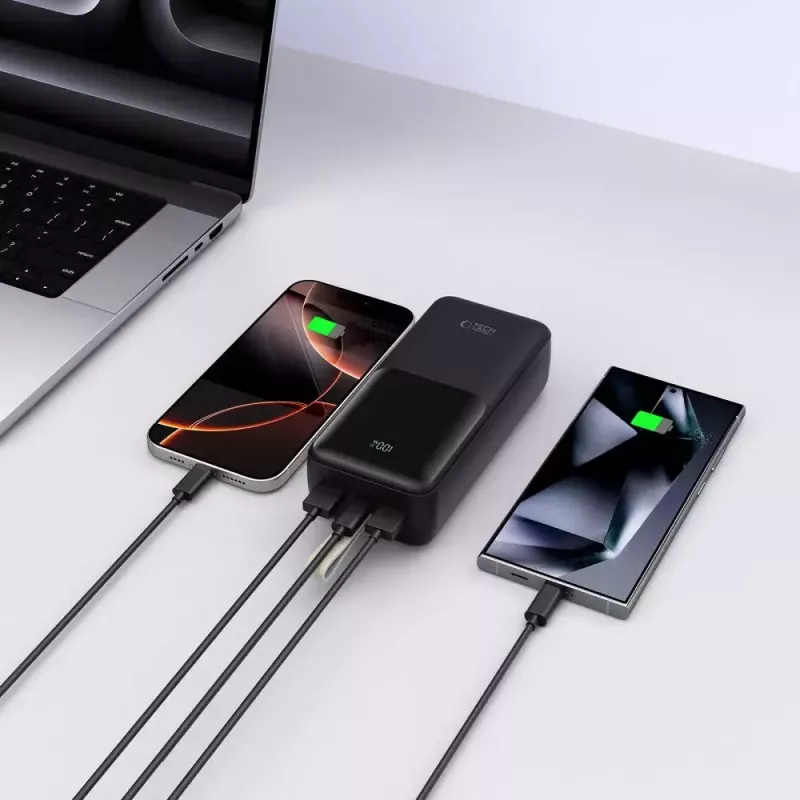 Nešiojamas Powerbankas TECH-PROTECT PB03 30000mAh