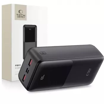 Nešiojamas Powerbankas TECH-PROTECT PB03 30000mAh
