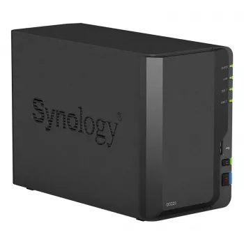 Synology DiskStation DS223 2-jų kasetlių NAS rinkinys su 2x 6TB HAT3300 (12TB)