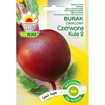 Burokėlių sėklos 'Czerwona Kula' (Beta vulgaris) Toraf – 6 mėn. galiojimo laikas