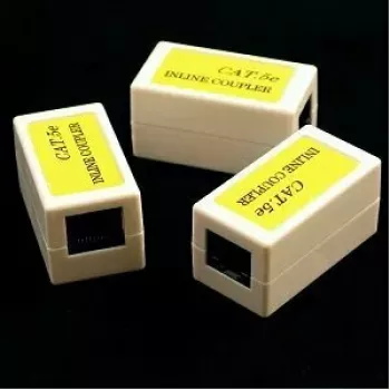 RJ45 mova NETRACK 106-51 — moteriškas-moteriškas adapteris Cat5e UTP