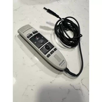 Philips SpeechMike USB LFH3200 Juodas – stalinis diktofoninis mikrofonas USB jungtimi