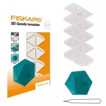 Fiskars 1059566 Silhouette trafaretas, baltas plastikas, suaugusiems ir vaikams