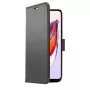 Dėklas-piniginė SCREENOR, iPhone 15, 6,1 colio (15,5 cm), juoda, 3 kortelių kišenės, dirbtinė oda + TPU