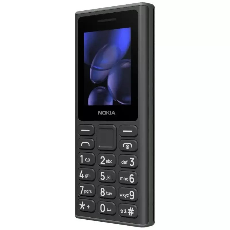 Mobilusis telefonas HMD Nokia 105 TA-1684 – bazinis mygtukinis telefonas, Dual SIM, violetinis
