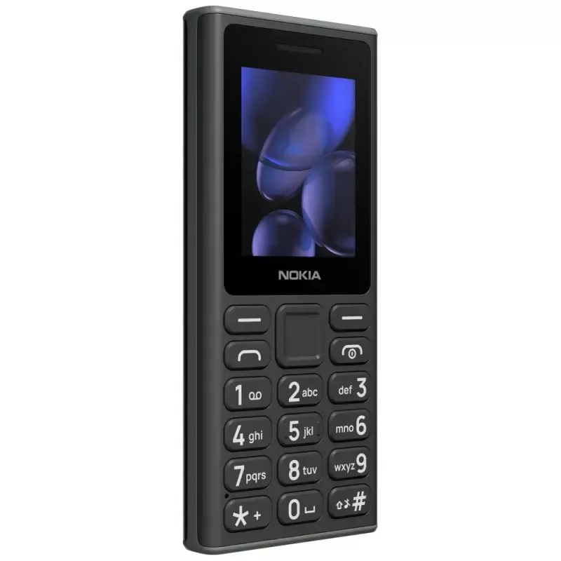 Mobilusis telefonas HMD Nokia 105 TA-1684 – bazinis mygtukinis telefonas, Dual SIM, violetinis