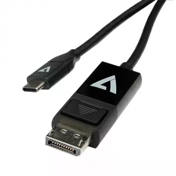Kabelio keitiklis USB Type-C 3.2 Gen 1 – DisplayPort, 2 m, juodas, V7 V7UCDP-2M
