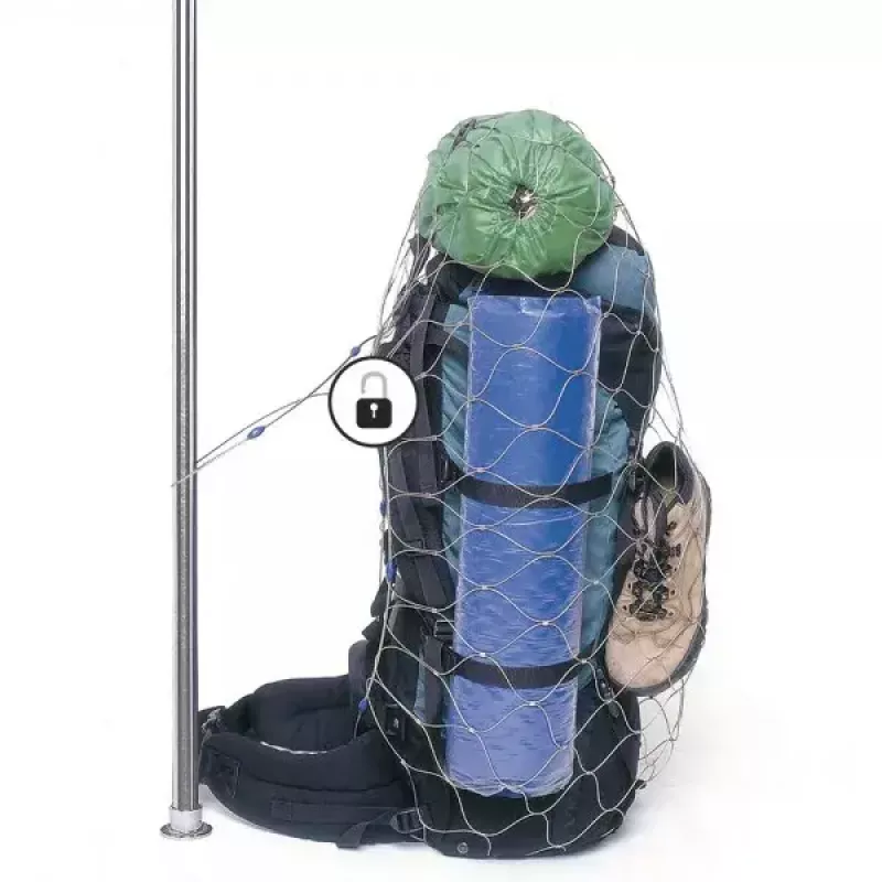 Kelioninis spynos gaubtas lagaminui Pacsafe 120L