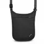 Pacsafe Coversafe V75 kaklo piniginė juoda poliesteris