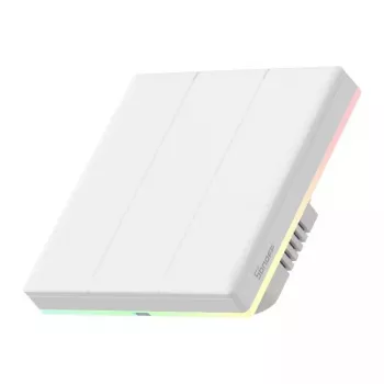 Sieninis išmanus jungiklis Sonoff T5 3C 3 kanalų Wi-Fi liečiamas (įmontuojamas)