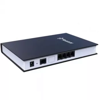 Yeastar TA400 šliuzas 10/100 Mbit/s Juodas 1U stovas
