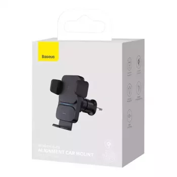 Automatinis laikiklis Baseus Wisdom Car Mount Wireless Charger belaidis įkroviklis automobiliui