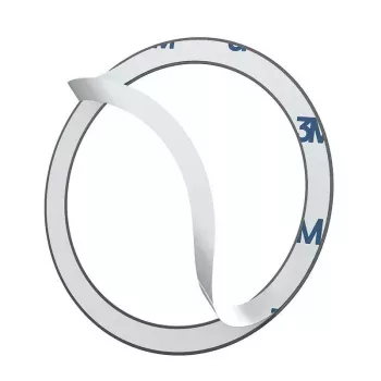 Magnetinis žiedas Baseus Halo MagSafe juodas – 2 vnt.