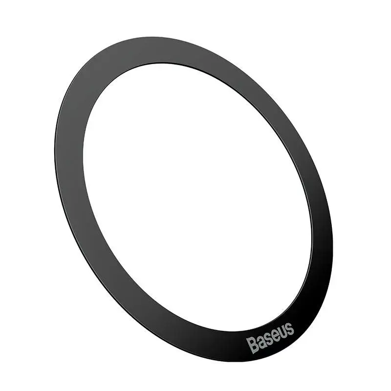 Magnetinis žiedas Baseus Halo MagSafe juodas – 2 vnt.