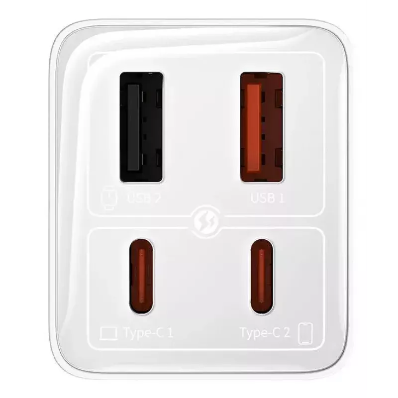 Įkroviklis Baseus GaN6 Pro 20V 4 prievadai USB Type-C USB 2.0
